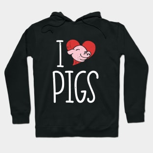 I love pigs Hoodie